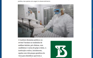 Instituto Butantan no Globo