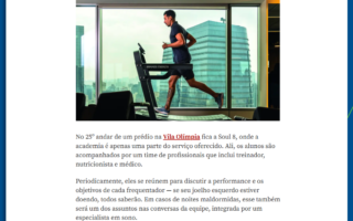 Soul 8 na Veja São Paulo