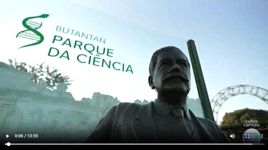 Instituto Butantan no Antena Paulista (Globo)