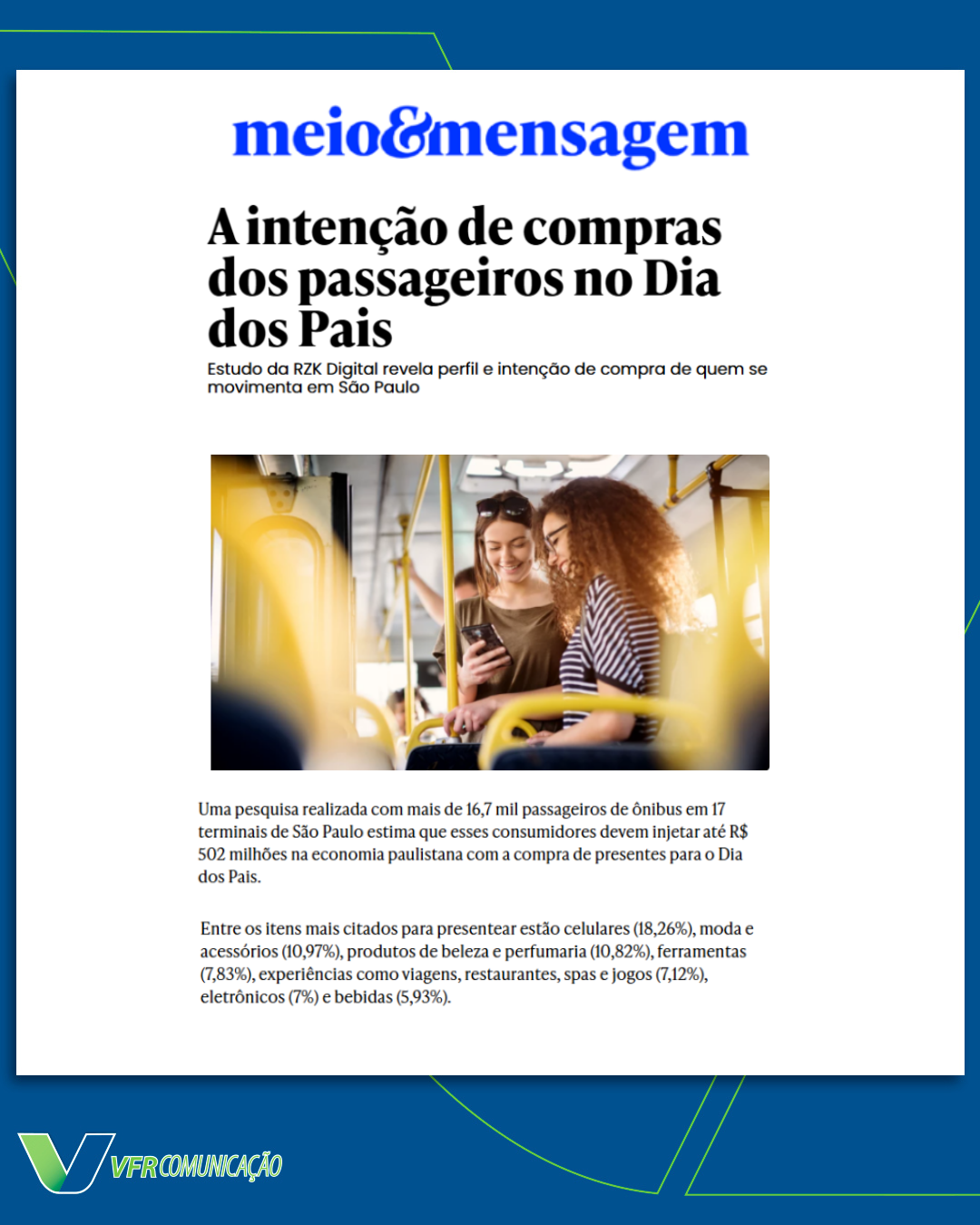 RKZ digital no Meio & Mensagem