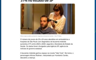  Aumento de casos de leucemia mieloide (G1)
