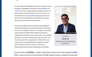 David Uip no Estadão