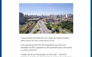 Lello no portal Metro Quadrado