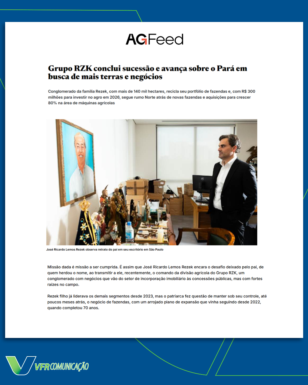 Grupo RZK no AGFeed