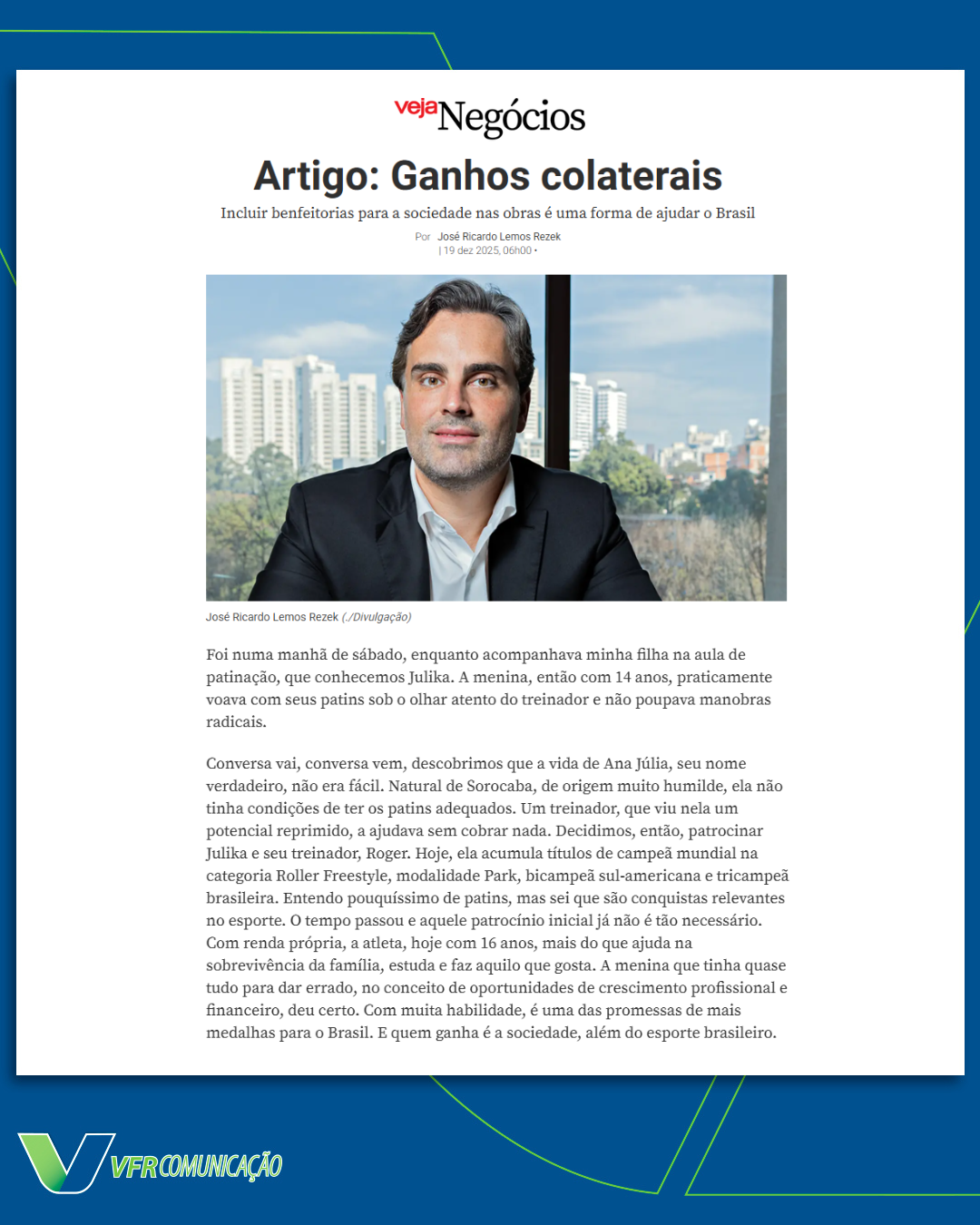 RZK na Veja Negócios
