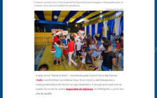 “Natal do Bem” da Lello no Metrópoles