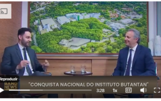 Instituto Butantan na Band News TV especial
