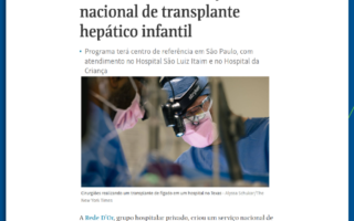 Rede D´Or na Folha de S. Paulo