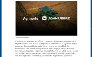 RZK Agro na Veja Negócios