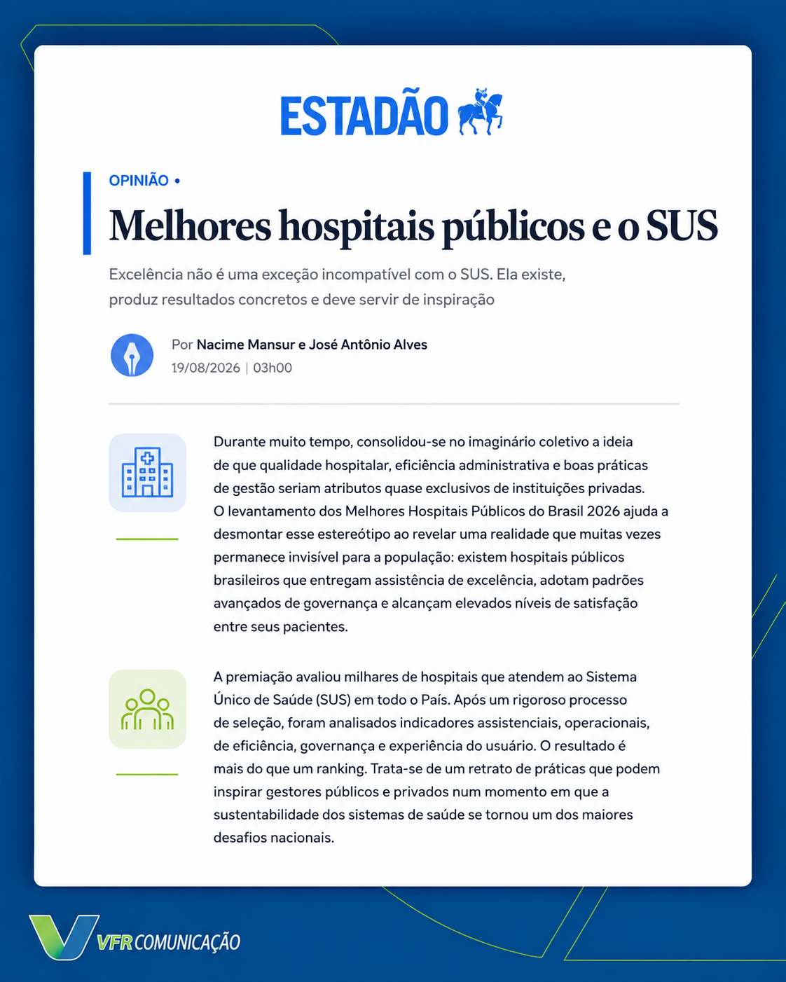 IBROSS no Estadão