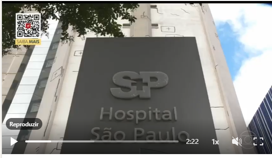 Hospital São Paulo no Jornal Hoje