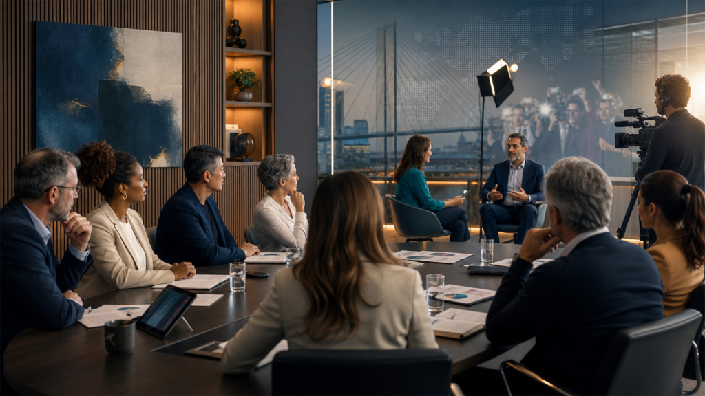 Conselho de administração também precisa de media training