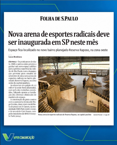 Reserva Raposo na Folha